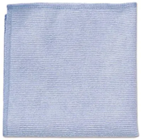 CLOTH, MICROFIBER, 16" X 16", RUBBERMAID, BLUE, 1/EA THUMBNAIL